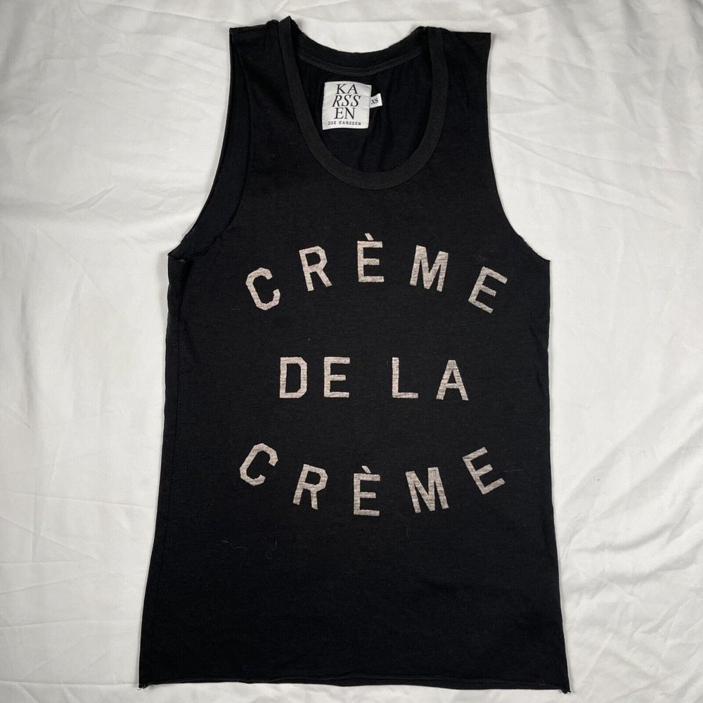 Zoe Karssen Crème De La Crème Sleevless Tank Size XSmall